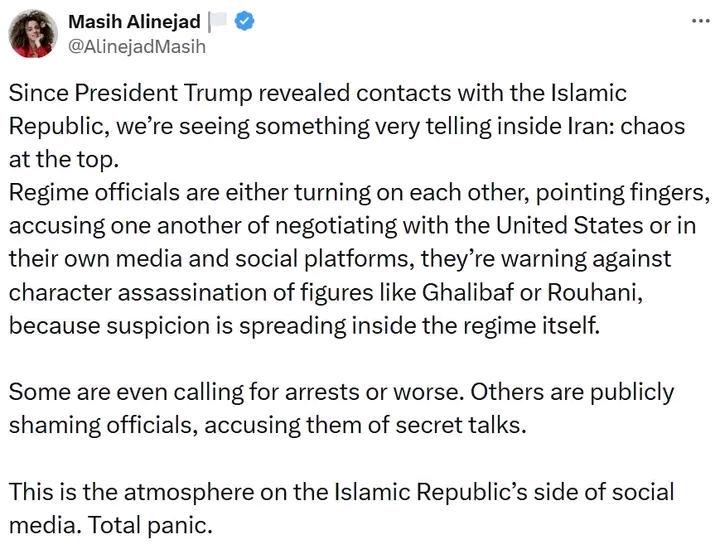 Iran’s Regime Cracks Under Pressure: Paranoia and Infighting Explode After Trump’s Backchannel Reveal