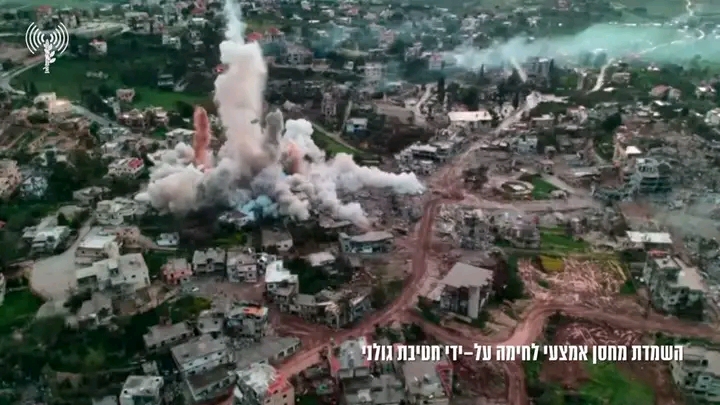 Israel Hammers Hezbollah Terror HQ Hidden in Beirut Radio Station