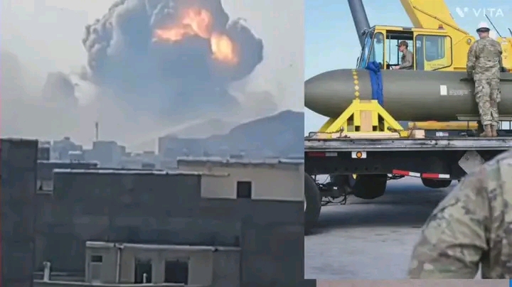 US Air Force Hammers Iranian Underground Missile Bunker with Massive Bunker-Busters