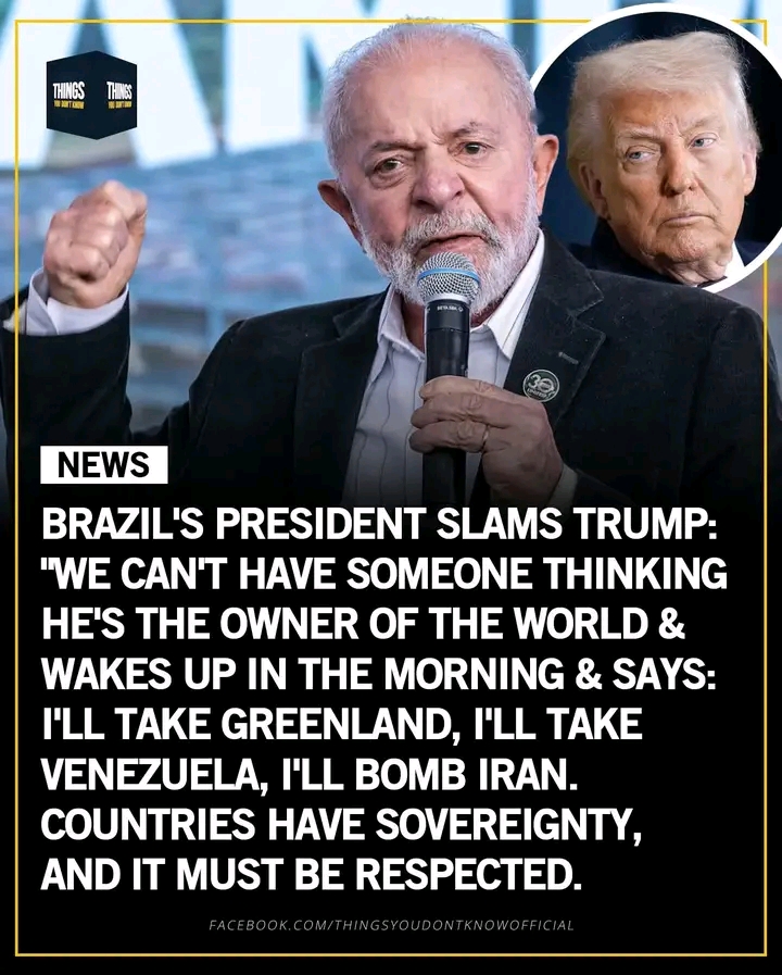 Trump says he’s protecting the free world. Brazil’s president says he’s acting like he owns it.