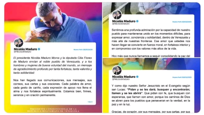 Former Venezuelan Leader Maduro Breaks Silence from U.S. Detention, Thanks Supporters
