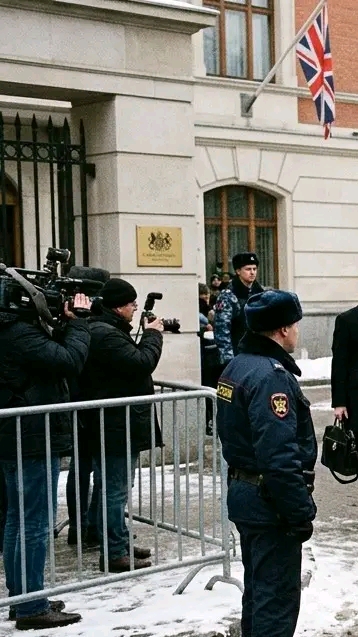Russia expels British diplomat over “spy” allegations