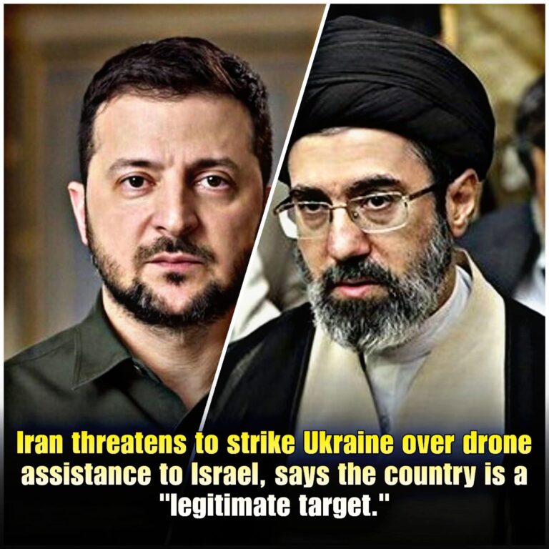 Iran threatens to strike Ukraine over drone assistance to Israel, says the country is a “legitimate target.