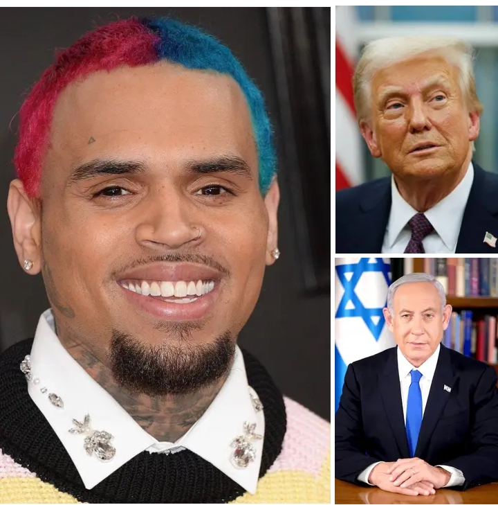 CHRIS BROWN ATTACKS U.S AND ISRAEL FOR CAUSING WARS IN MIDDLE EAST.