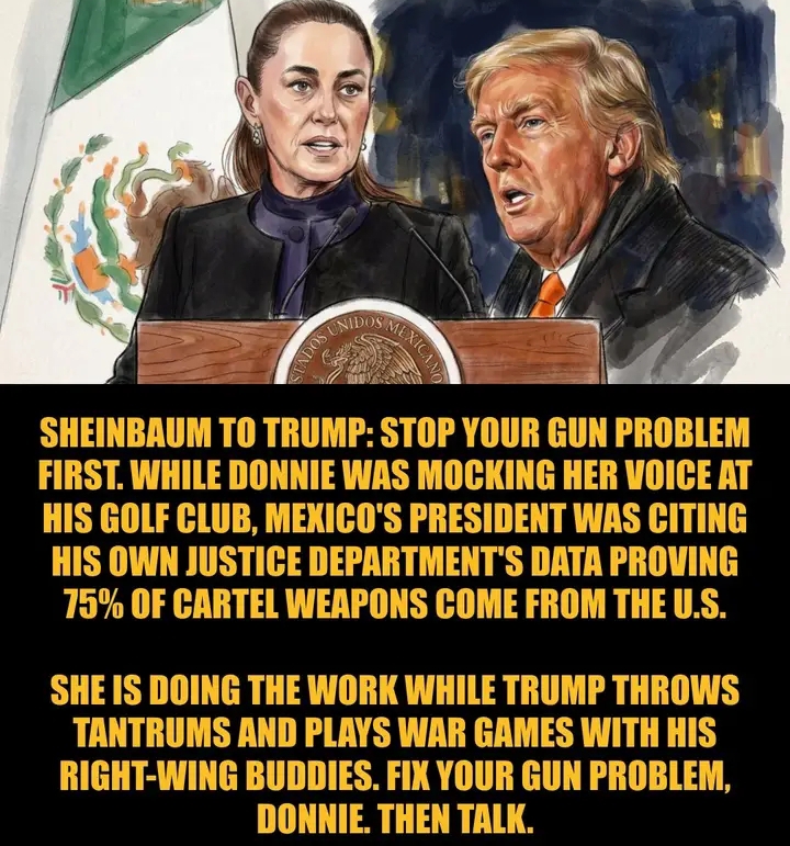 Mexico’s President fires back at Trump’s cartel war threats