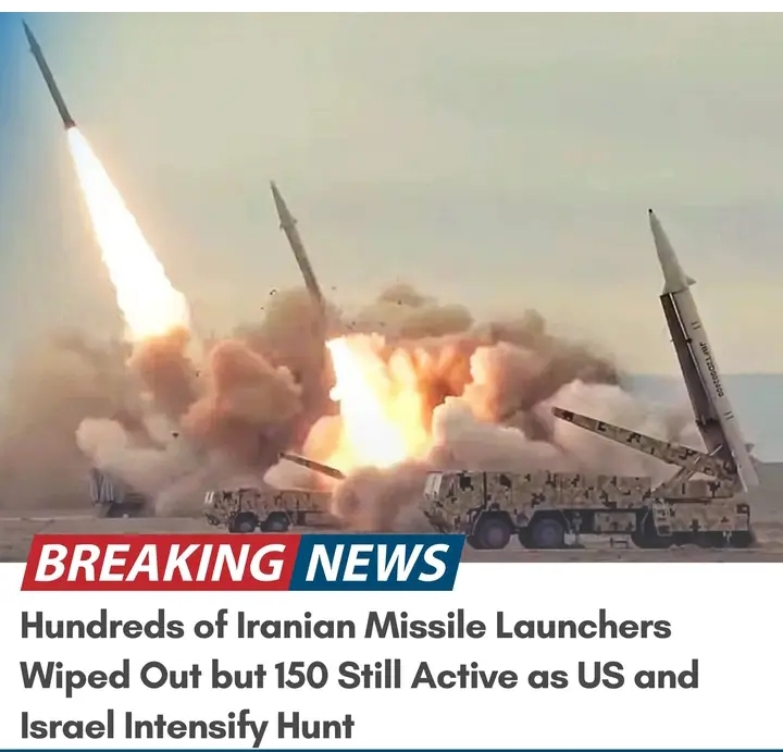 Hundreds of Iranian Missile Launchers Wiped Out but 150 Still Active as US and Israel Intensify Hunt