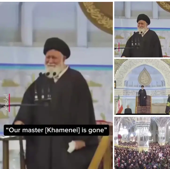 Mashhad Cleric Breaks Down in Tears at First Friday Prayer Without Khamenei