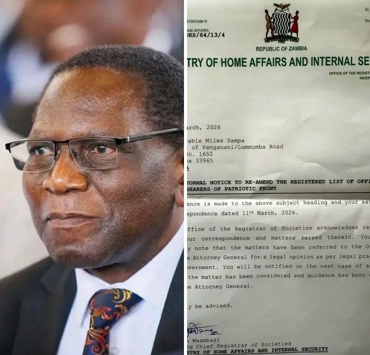 REGISTRAR SAYS HE IS WAITING FOR ATTORNEY GENERAL’s INSTRUCTIONS TO AMEND PF RECORDS