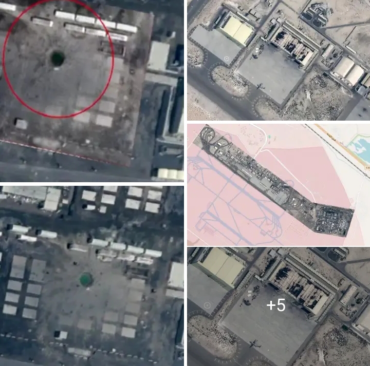 Satellite Images Reveal Damage Inside U.S. Al Dhafra Air Base After Iranian Strike
