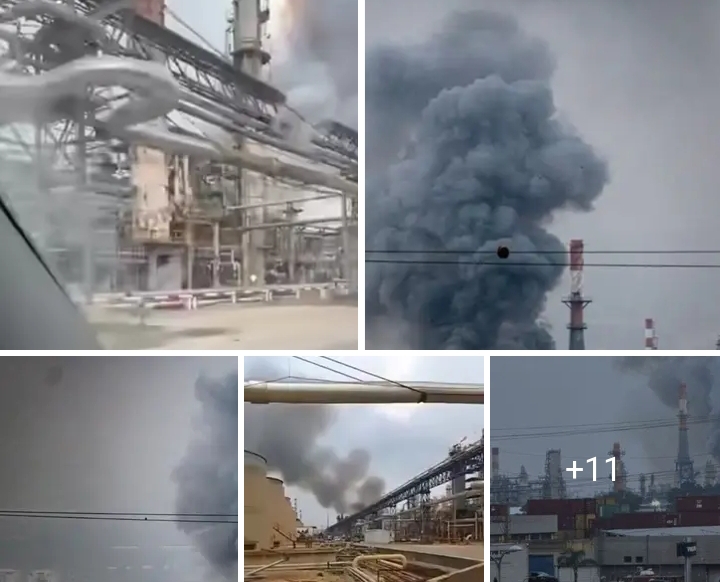 Iran launches missile strikes on Israel’s largest oil refinery in Haifa