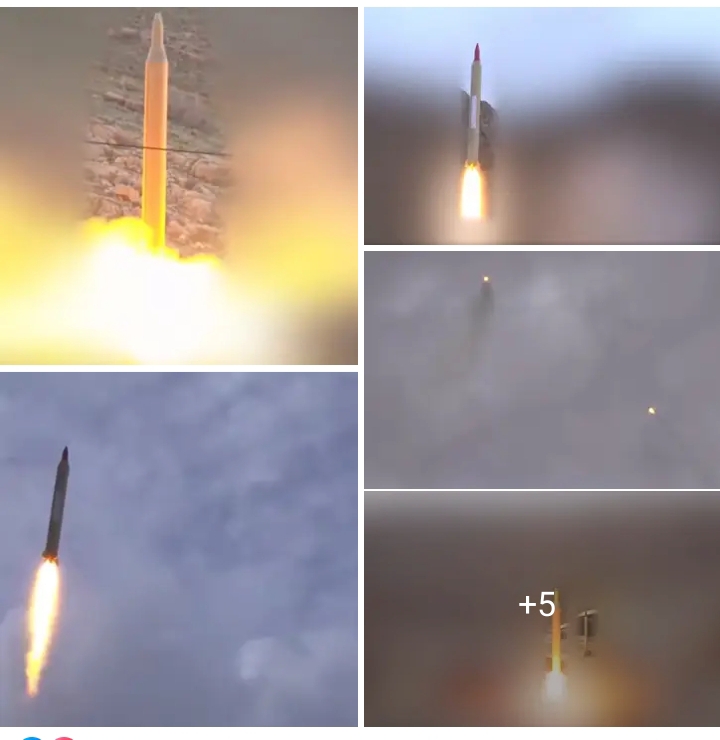 IRGC releases images of multiple missile launches under “True Promise 4”