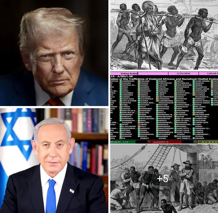 AMERICA & ISRAEL JUST VOTED THAT ENSLAVING 13 MILLION AFRICANS WAS NOT THE WORLD’S GREATEST CRIME — BUT AFRICANS ARE DYING DEFENDING THEM IN THE COURT OF OPINION