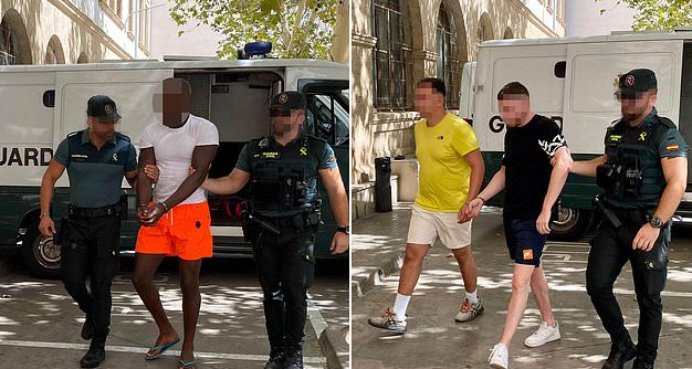  Eight men who filmed themselves gang-r@ping 18-year-old girl in a hotel are jailed for 73 years