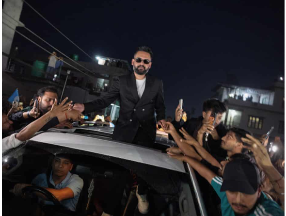 35-year-old rapper set to be Nepal’s new Prime Minister