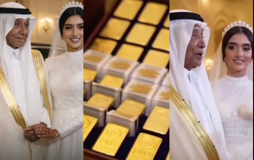 70-year-old Saudi Man marries 20-years-old woman, gifts her a Rolls-Royce and 5 kg of gold