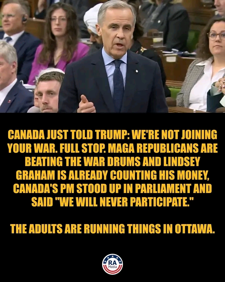 Canada’s Carney declares nation will NEVER join Trump’s Iran war