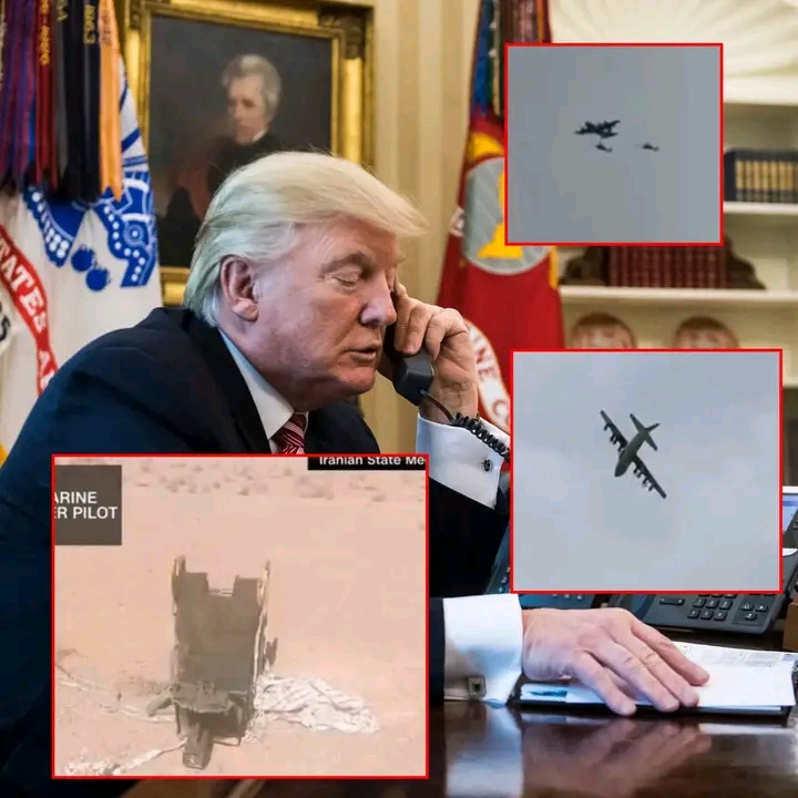 TRUMP LOCKED IN OVAL OFFICE AS RESCUE RAGES FOR DOWNED U.S. PILOT IN IRAN