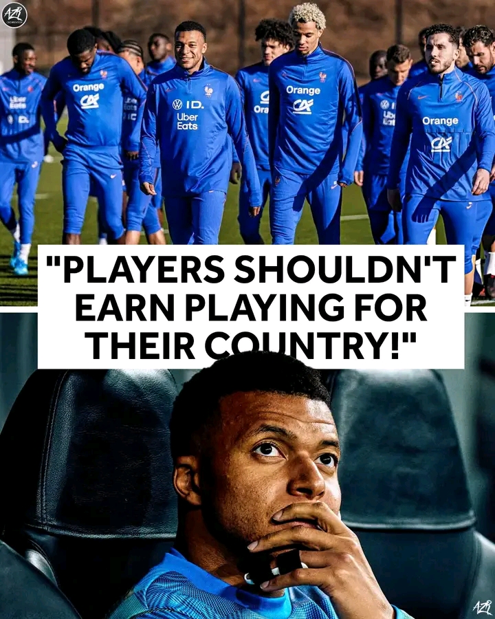 “Players shouldn’t EARN money for representing their national team” – Kylian Mbappé
