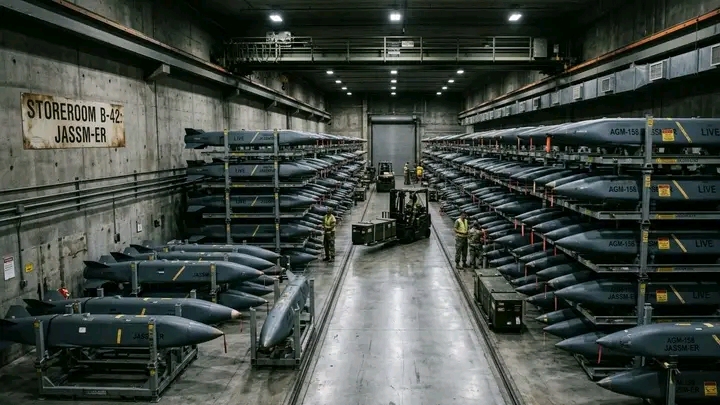 U.S. Faces Critical Shortage of JASSM-ER Missiles After Heavy Use in Middle East Conflict
