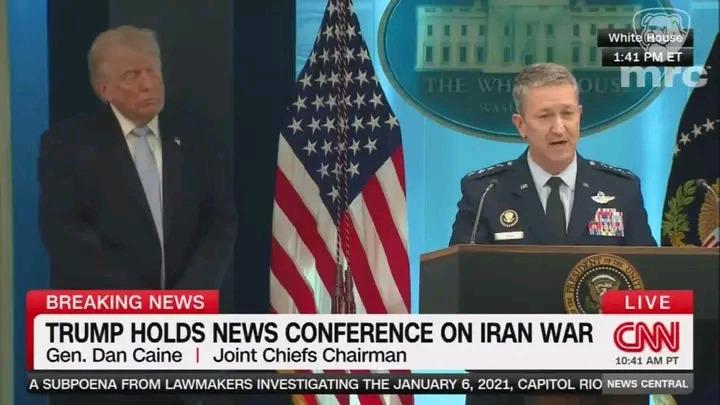 Gen. Dan Caine Details Daring Daylight Rescue of Downed American Pilot in Iran