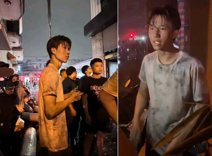 Real Hero Runs Into Burning Building, Saves Seven Lives, Then Tells Mom He Just Fell