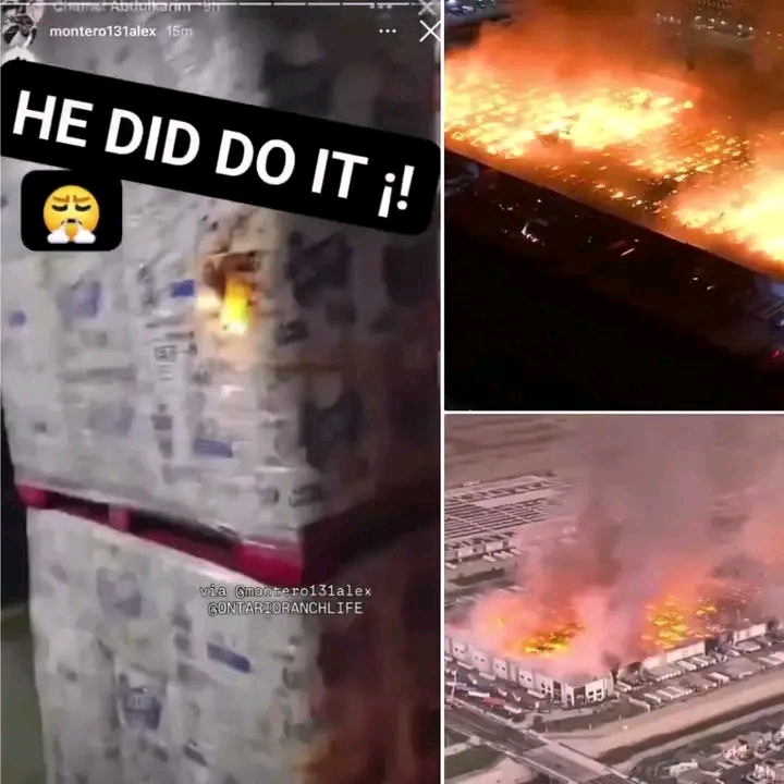 Disgruntled Worker Torches $600 Million Warehouse, Brags He’s the Next Luigi Mangione