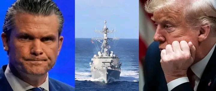 Trump and Hegseth get caught trying to sneak US ships through the Strait of Hormuz for a photo op, putting ceasefire negotiations in jeopardy