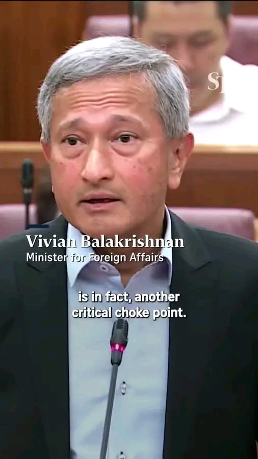 SINGAPORE FOREIGN MINISTER REJECTS IRAN’S HORMUZ TOLL BOOTH — FREEDOM OF NAVIGATION IS A RIGHT, NOT A MULLAH TAX
