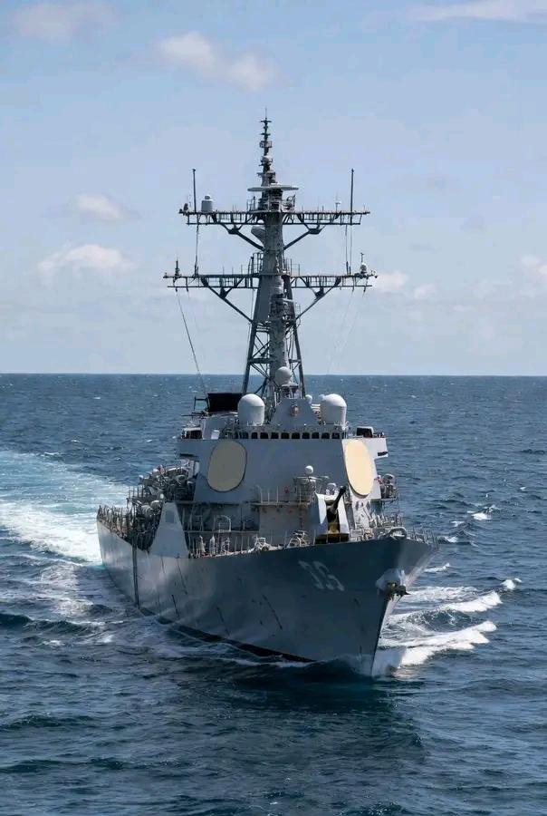 U.S. Navy Destroyers Blast Iranian Drone in Bold Strait of Hormuz Showdown