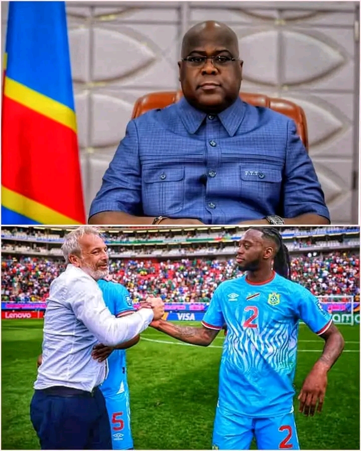 DRC PRESIDENT TSHISEKEDI OFFERS TO PAY FIFA FINES FOR WORLD CUP HEROES