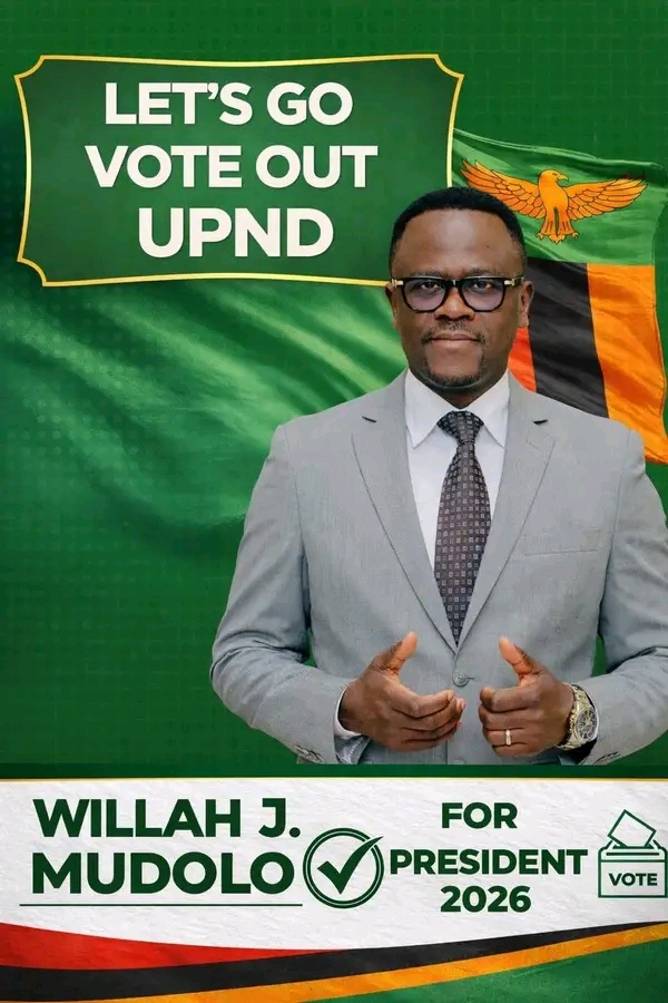 THE MISSION IS CLEAR: UPND MUST GO- Willah Mudolo