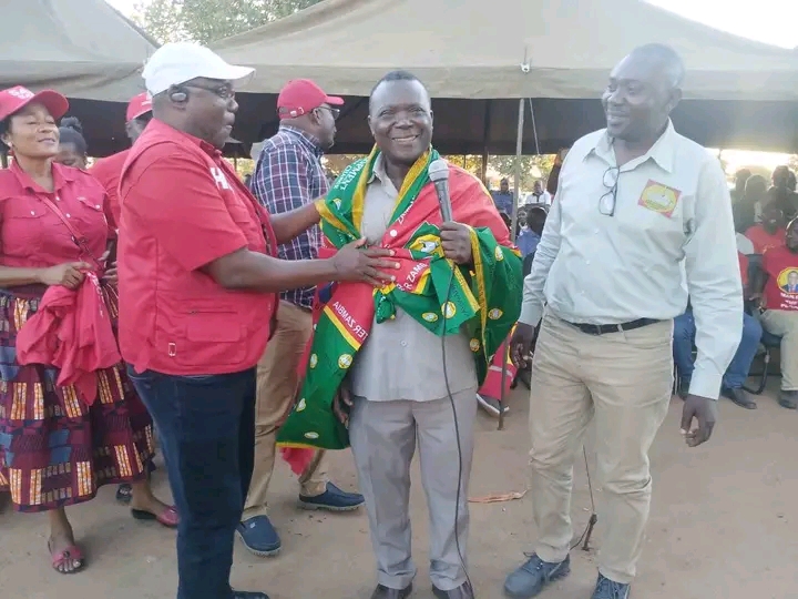 Kaumbwe MP Aaron Mwanza Defects from PF to UPND