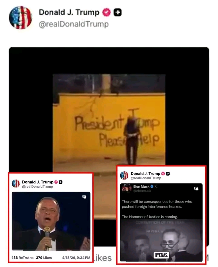 Trump’s Cryptic Posts Signal Massive Middle East Move