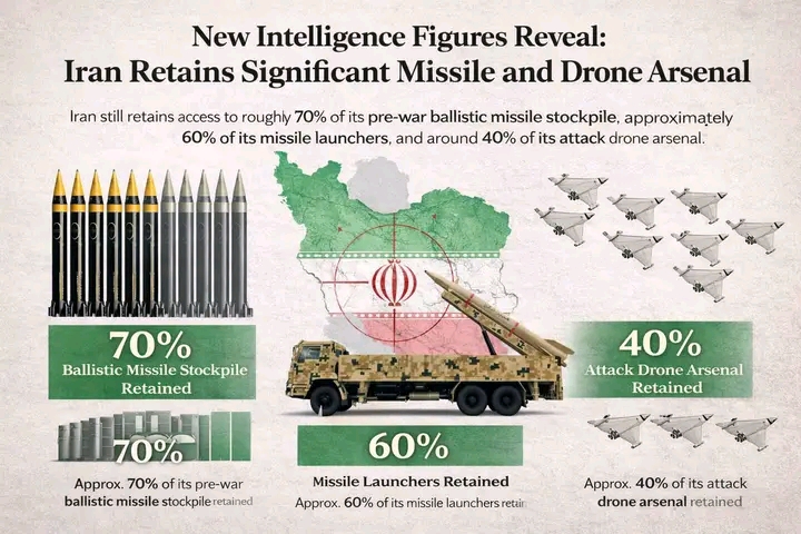 Iran Retains Significant Military Capability Despite Weeks Of U.S.-israeli Strikes