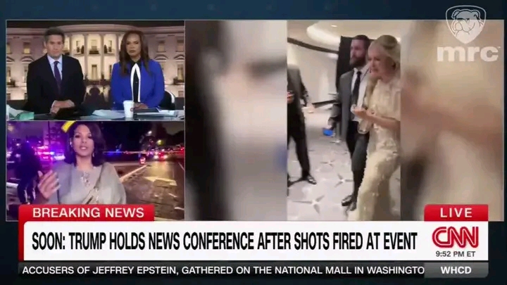 MEDIA DARLINGS IN TEARS AS GUNFIRE ERUPTS AT WHITE HOUSE CORRESPONDENTS’ DINNER