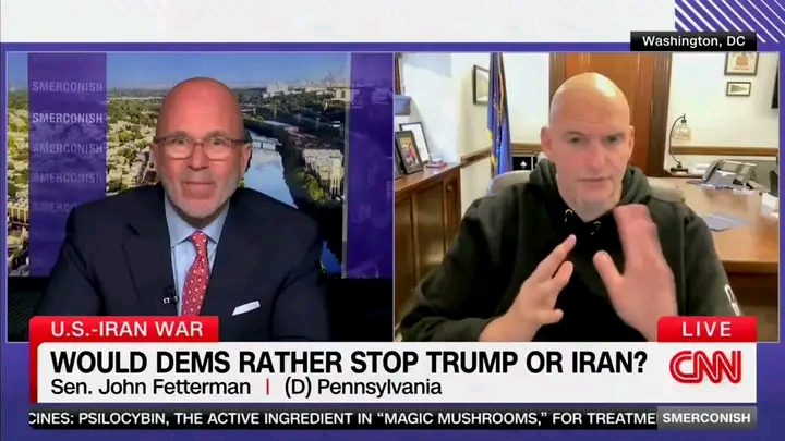 FETTERMAN TORCHES DEMOCRATS: THEY’D RATHER STOP TRUMP THAN STOP IRAN FROM GETTING NUKES