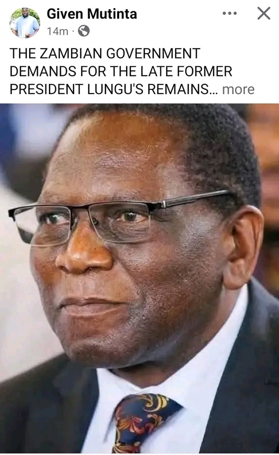 DUE PROCESS, NOT DESPERATION: THE LEGAL AND MORAL CASE FOR THE STATE’S RECONSIDERATION APPLICATION ON PRESIDENT LUNGU’S REMAINS