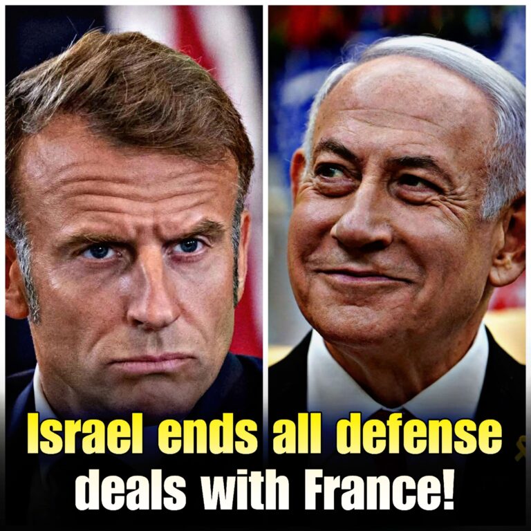 Israel Halts All Defense Procurement from France, Terminates Contracts