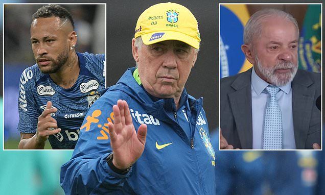 Brazilian President Lula Reveals Ancelotti Asked About Neymar’s World Cup Selection