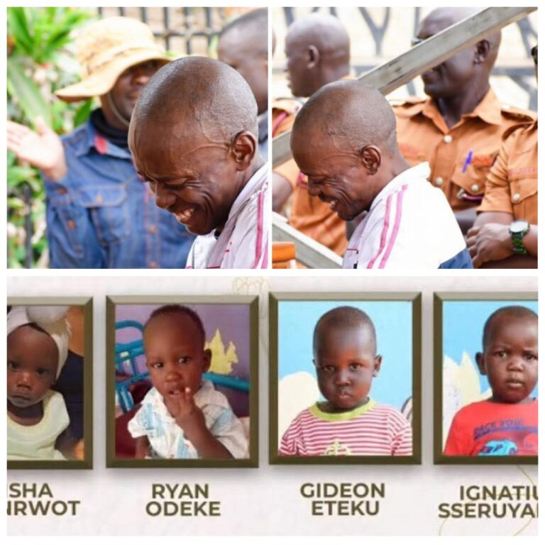Man who st@bbed four children to d3ath at daycare centre laughs in court as his trial begins