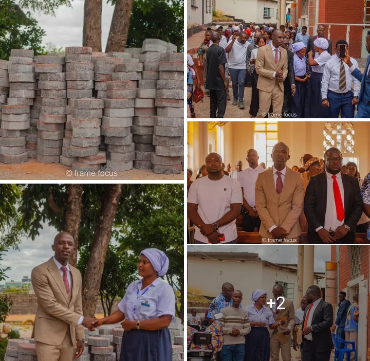 MACKY 2 DONATES PAVERS TO NCHANGA CATHOLIC PARISH, EMPHASIZES COMMUNITY SERVICE