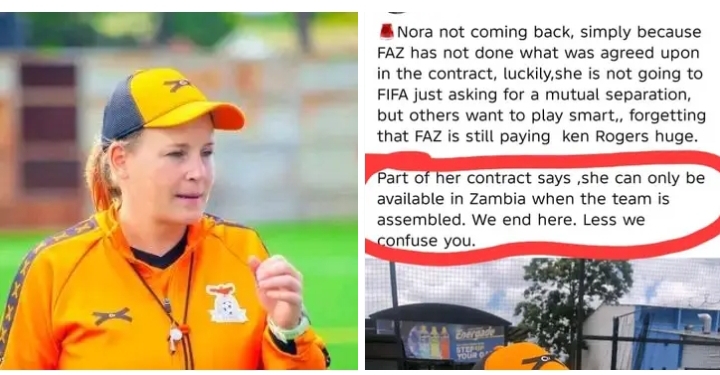 FAZ and Norah Hauptle contract agreement. says