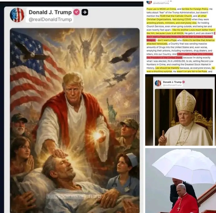 Trump Deletes AI “Messiah” Image After Backlash from His Own Base