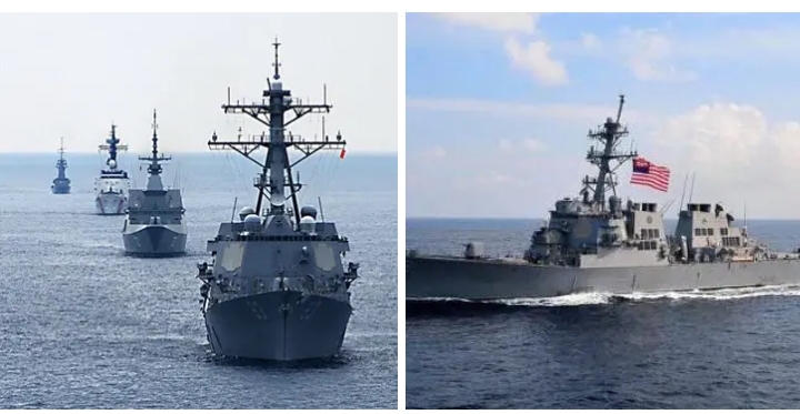 HAPPENING NOW: GULF ON EDGE, U.S. WARSHIPS ENCIRCLE IRAN AS STRAIT SHOWDOWN LOOMS