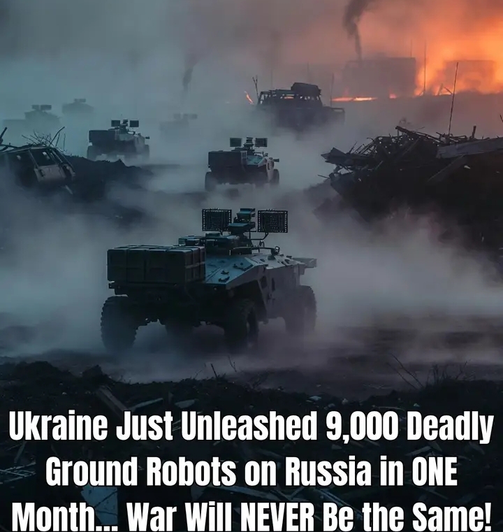 Ukraine Just Unleashed 9,000+ Ground Robots in One Month… Could This End Russia’s Manpower Edge Forever?