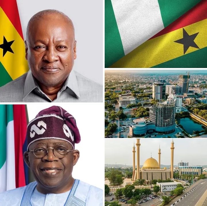 MAHAMA TO TINUBU: “I PRAY DAILY FOR NIGERIA — DON’T LET YOUR PEOPLE FLOOD MY COUNTRY”