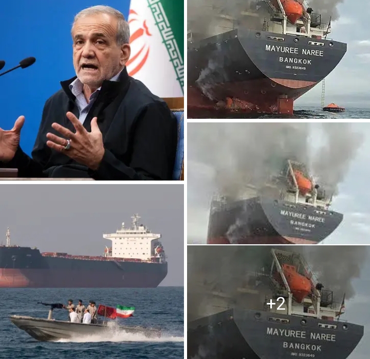 IRAN’S REVOLUTIONARY GUARD OPENS FIRE ON SHIPS IN HORMUZ — THE WORLD’S OIL ROUTE IS NOW A WAR ZONE!