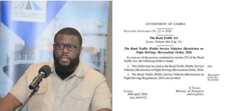 Night driving restrictions for trucks and buses revoked