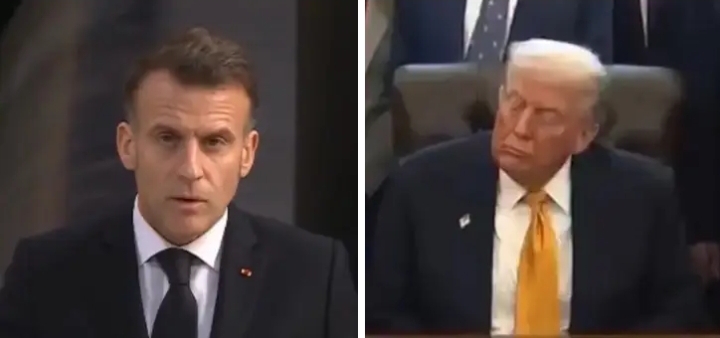 Emmanuel Macron just publicly raised serious doubts about the reliability of the United States under Donald Trump