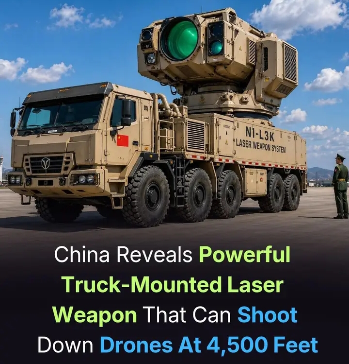 China Unveils Mobile Laser System to Counter Drones